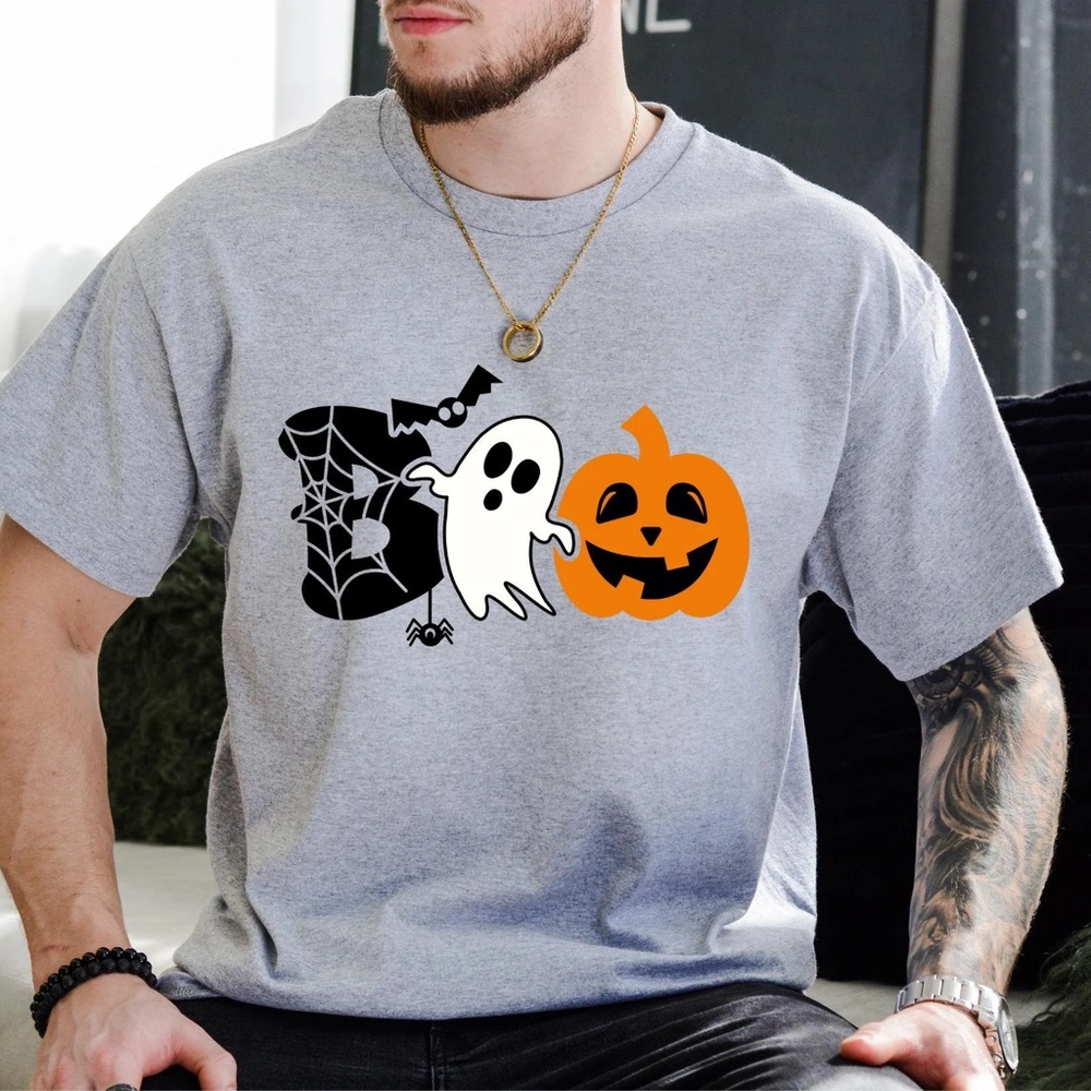BOO Halloween Shirt SZ MED